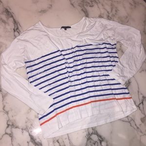 Elliott Lauren Brushstroke Striped Top